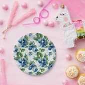 Blaubeeren Pappteller (Party)
