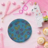 Blaubeeren Pappteller (Party)