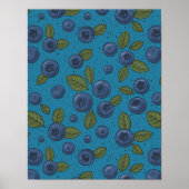 Blaubeeren Poster (Vorne)