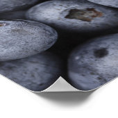 Blaubeeren Poster (Ecke)