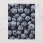 Blaubeeren Postkarte (Vorderseite)