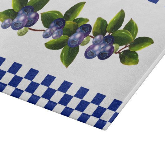 Blaubeeren Schneidebrett (Ecke)