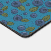 Blaubeeren Schreibtischunterlage (Ecke)