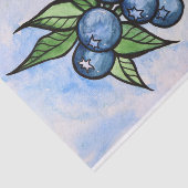 Blaubeeren Seidenpapier (Ausschnitt)