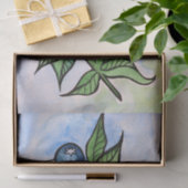 Blaubeeren Seidenpapier (Geschenk)