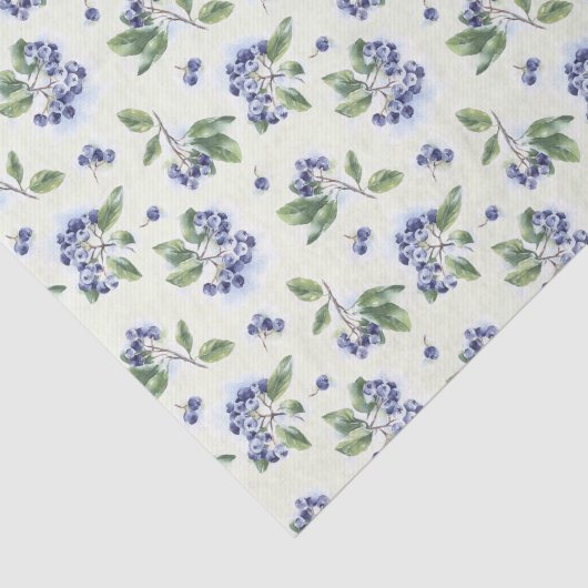 Blaubeeren Seidenpapier (Ausschnitt)