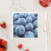 Blaubeeren Serviette (Beispiel)