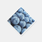 Blaubeeren Serviette (Ecke)