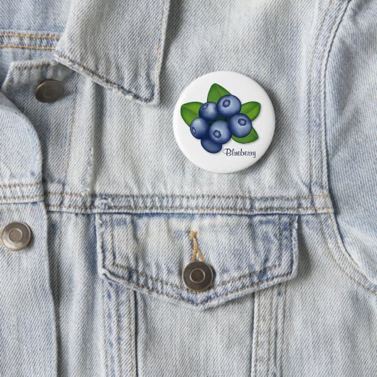 Blaubeeren sind die Berry Best Button (Beispiel)