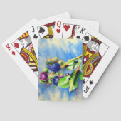 Blaubeeren Spielkarten (Rückseite)