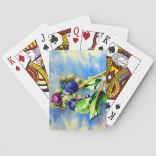 Blaubeeren Spielkarten
