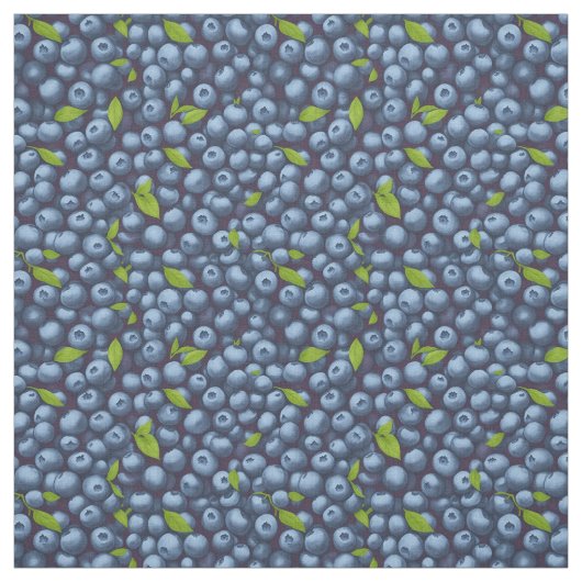 Blaubeeren Stoff (Muster)