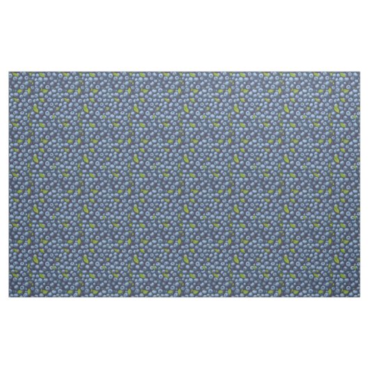 Blaubeeren Stoff (Fat Quarter (45,7 x 55,9 cm))