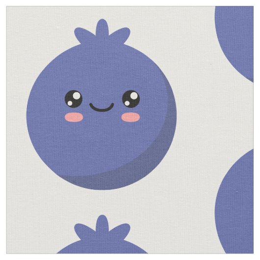 Blaubeeren Stoff (Nahaufnahme)