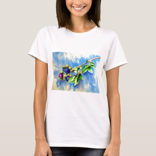 Blaubeeren T-Shirt (Vorderseite)