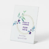 Blaubeeren Tabletop Sockelschild (Vorderseite)