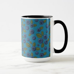 Blaubeeren Tasse