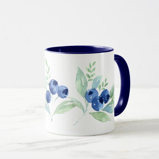 Blaubeeren Tasse (VorderseiteRechts)