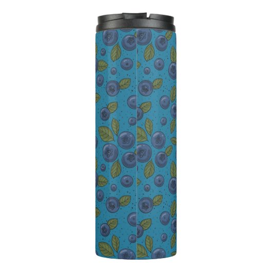 Blaubeeren Thermosbecher (Rückseite)