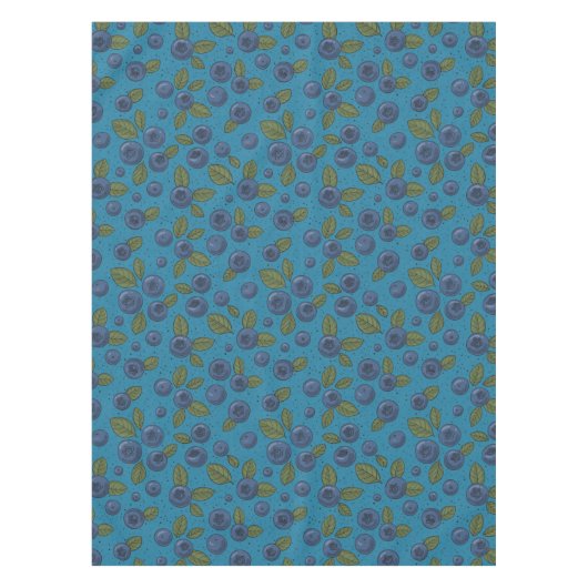 Blaubeeren Tischdecke (Vorderseite)