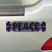Blaubeeren u. Creme, Frieden Autoaufkleber (Auf Auto)