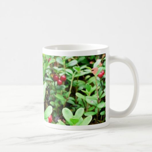 Blaubeeren und Lingon Beeren Kaffeetasse (Rechts)