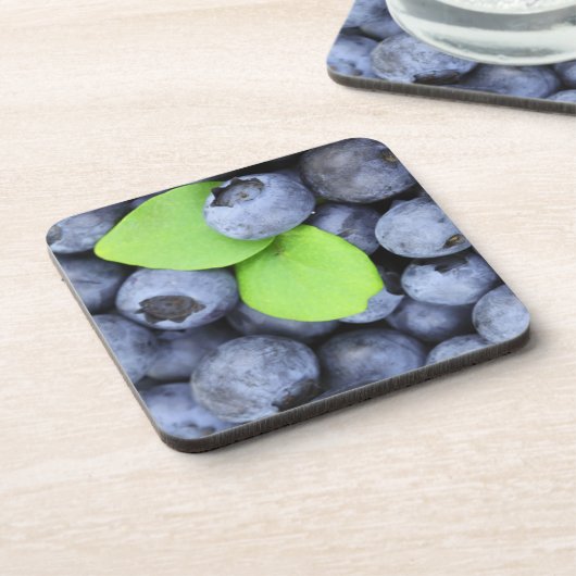 Blaubeeren Untersetzer (Linke Seite)