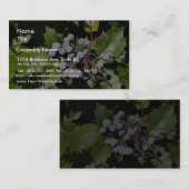 Blaubeeren Visitenkarte (Vorne/Hinten)