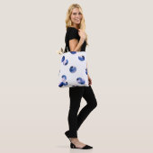 Blaubeeren Wasserfarben-Muster Tasche (Am Model)