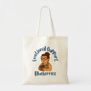 Blaubeeren zur emotionalen Unterstützung Tragetasche