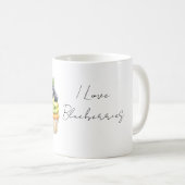 Blaubeerenliebhaber Kaffeetasse (VorderseiteRechts)