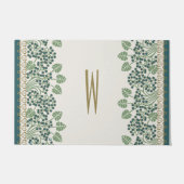 BlaubeerenNouveau Kunst-Deko-Tür-Matten Fußmatte (Vorderseite)