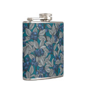 Blaubeergarten, blau und grau flachmann (Rechts)