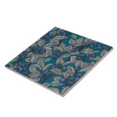 Blaubeergarten, blau und grau fliese (Seite)