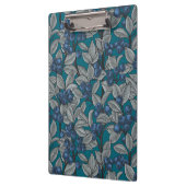 Blaubeergarten, blau und grau klemmbrett (Links)