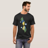 Blaubeergelber Fisch T-Shirt (Vorne ganz)
