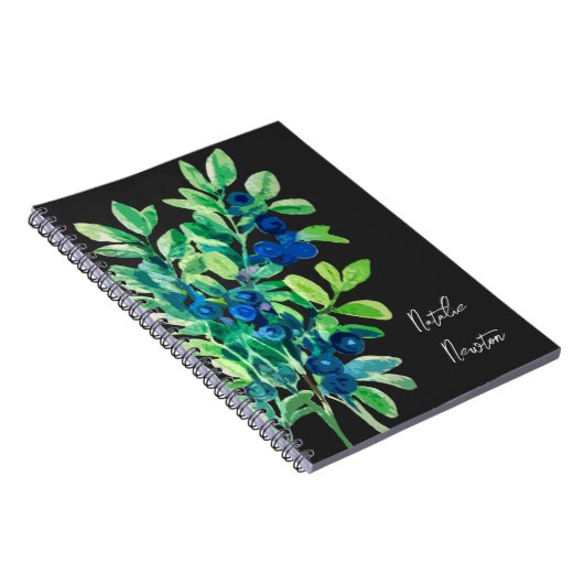 Blaubeerheft Notizblock (Rechte Seite)