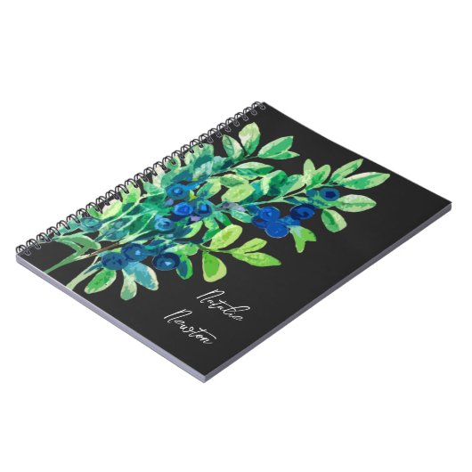 Blaubeerheft Notizblock (Linke Seite)