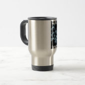 BLAUBEERhintergrund BPRODUCTS Reisebecher (Vorderseite Links)