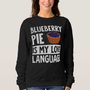 Blaubeerkuchen Bekleidung Großartig Kuchen Desi Sweatshirt