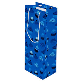 Blaubeerkuchen Geschenktüte Für Weinflaschen