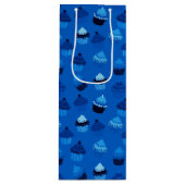 Blaubeerkuchen Geschenktüte Für Weinflaschen (Vorderseite)