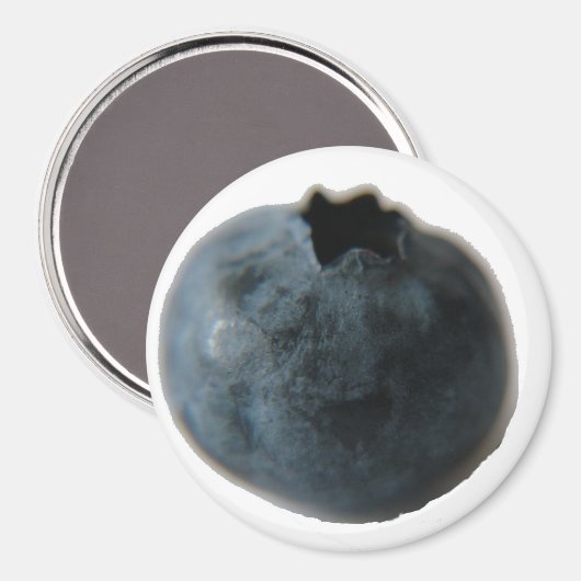 Blaubeermagnet Magnet (Vorderseite/Rückseite)