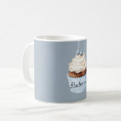 Blaubeermuffin Kaffeetasse (Vorderseite Links)