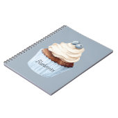 Blaubeermuffin Notizblock (Linke Seite)