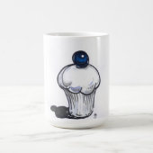 Blaubeermuffin-Tasse Kaffeetasse (Mittel)