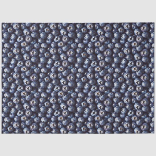Blaubeermuster-Dekupage Seidenpapier (Vorderseite)