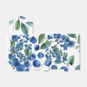 Blaubeermuster Geschenkschachtel (Ungefaltet)