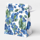 Blaubeermuster Geschenkschachtel (Rückseite)