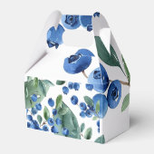 Blaubeermuster Geschenkschachtel (Vorderseite)